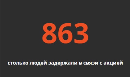 Updated and latest number of people detained in all pr/testnd across the country.