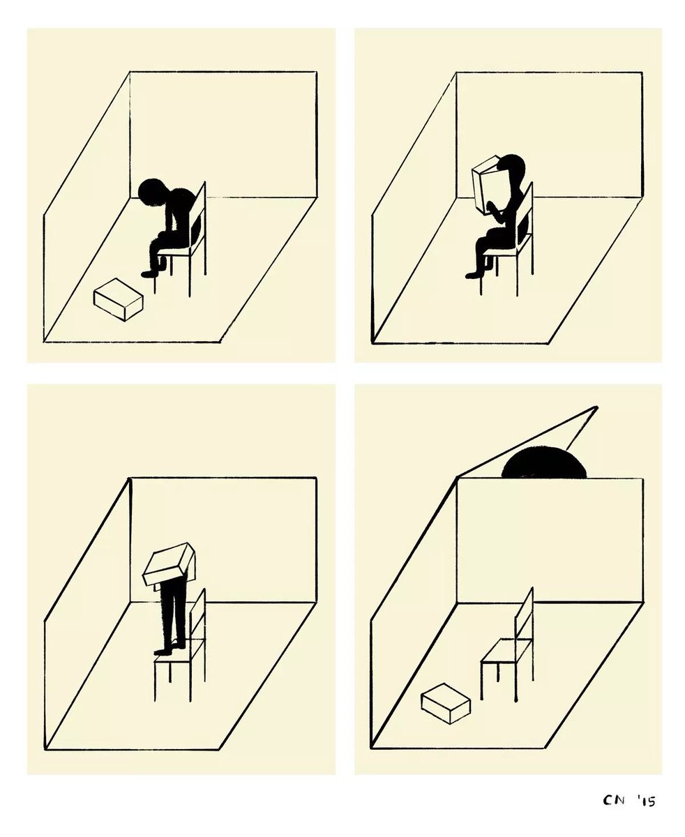 Sometimes, the most profound insights come from a children’s book; a gentle reminder from Christoph Niemann as to why we read books and what they do to our spirit. #thoughts #christophniemann #letters #velocityofbeing #reading #humanspirit