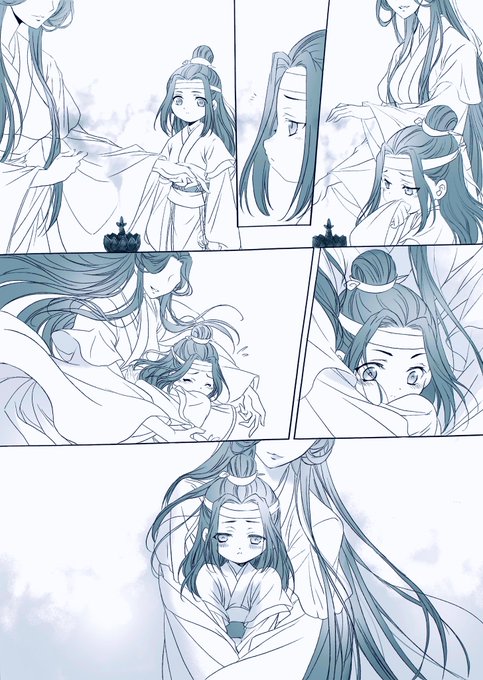 魔道祖師 長陽 描き下ろし原画　忘羨 Bess on X: 