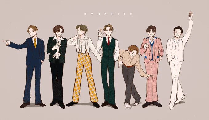 ?DYNAMITE?

#btsfanart #Dynamite #V 