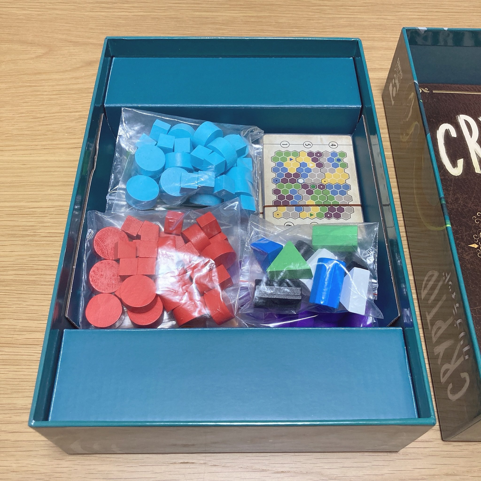 Amy これもかなりジャストフィットだな 眺めてにまにま W クリプティッド ボードゲーム ボドゲ収納 100均 ダイソー ボドゲコンポーネント収納 T Co 2btnmoln9s Twitter