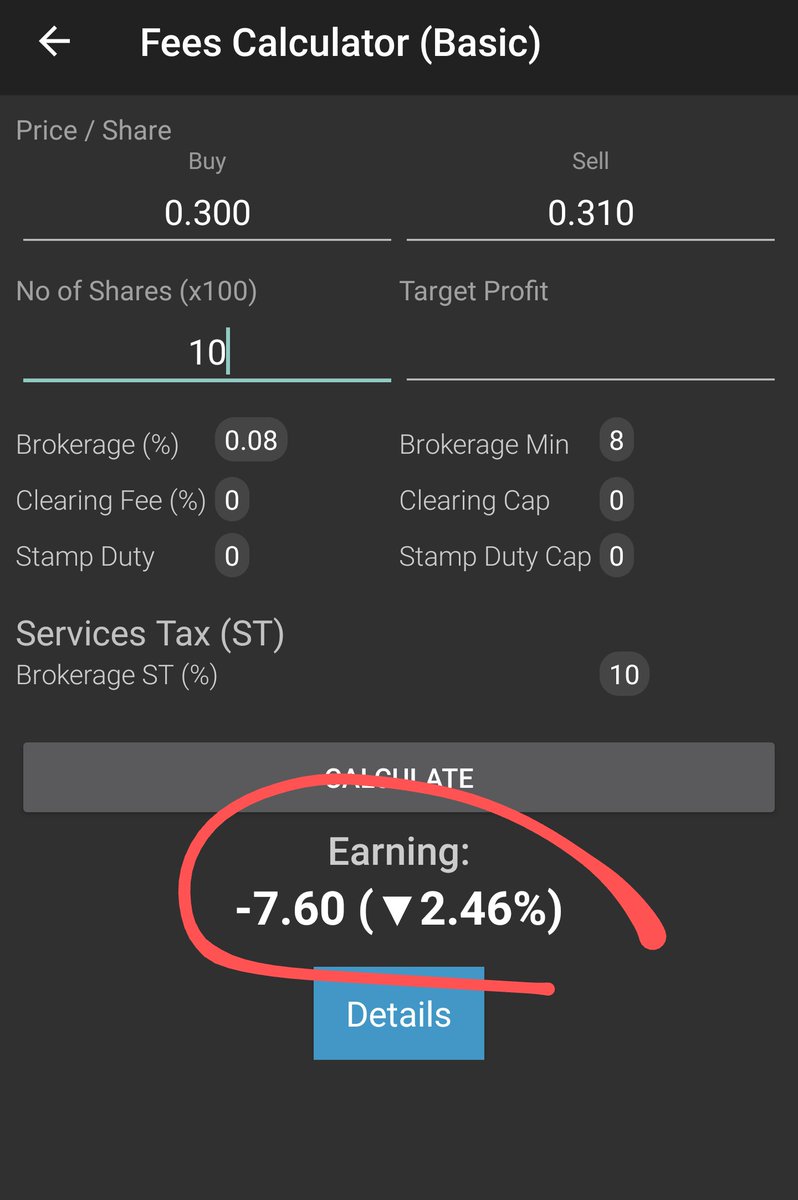 2) Lot belian1 lot = 100unitIf stock bawah RM1, kenaikan dia 0.005sen. katakan kita beli 10lot stock 30sen (nilai RM300), pastu nilai stock naik jadi 0.310 (1 sen)Untung ke tak lepas tolak brokerage?