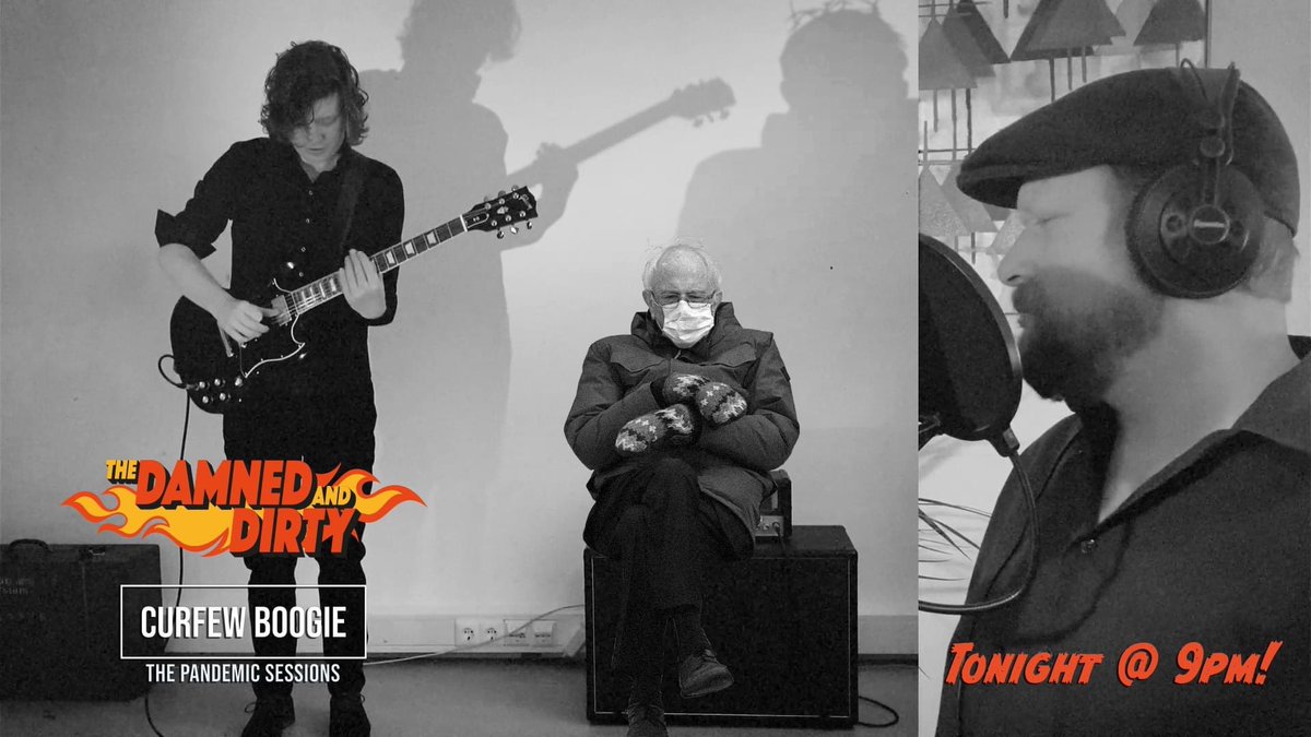 Vanavond om 21.00 uur zomaar opeens niks te doen? #curfewboogie #avondklok #thepandemicsessions #thedamnedanddirty #getready
