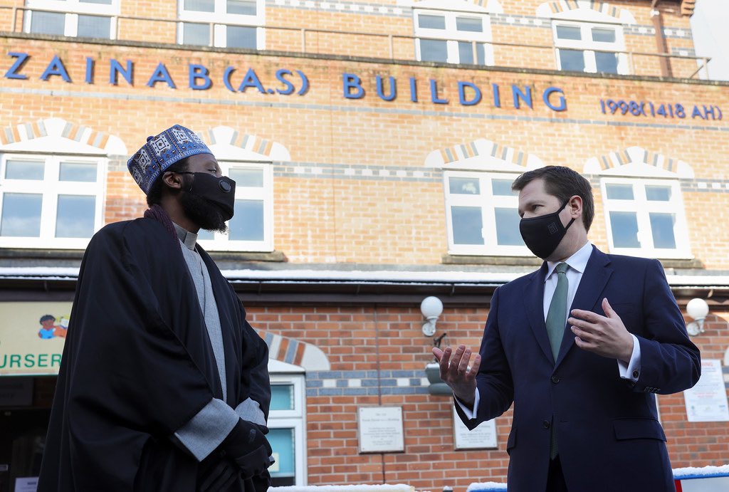 It was brilliant to meet Barbara, getting vaccinated at the Al-Abbas mosque in Birmingham today. And to thank Sheikh Nuru and his team. A brilliant symbol of our mission to tackle Covid together and vaccinate everyone, from every community.