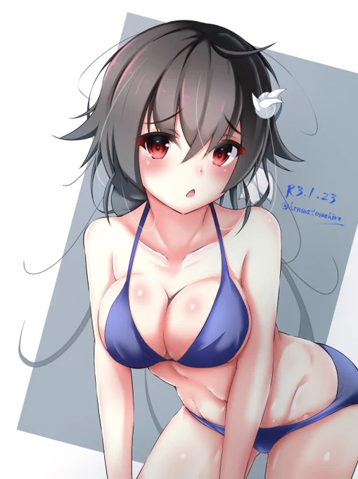 迅鯨ちゃん(の)初めて
#艦これ版深夜の真剣お絵描き60分一本勝負
#艦これ版真剣お絵描き60分一本勝負_20210123 