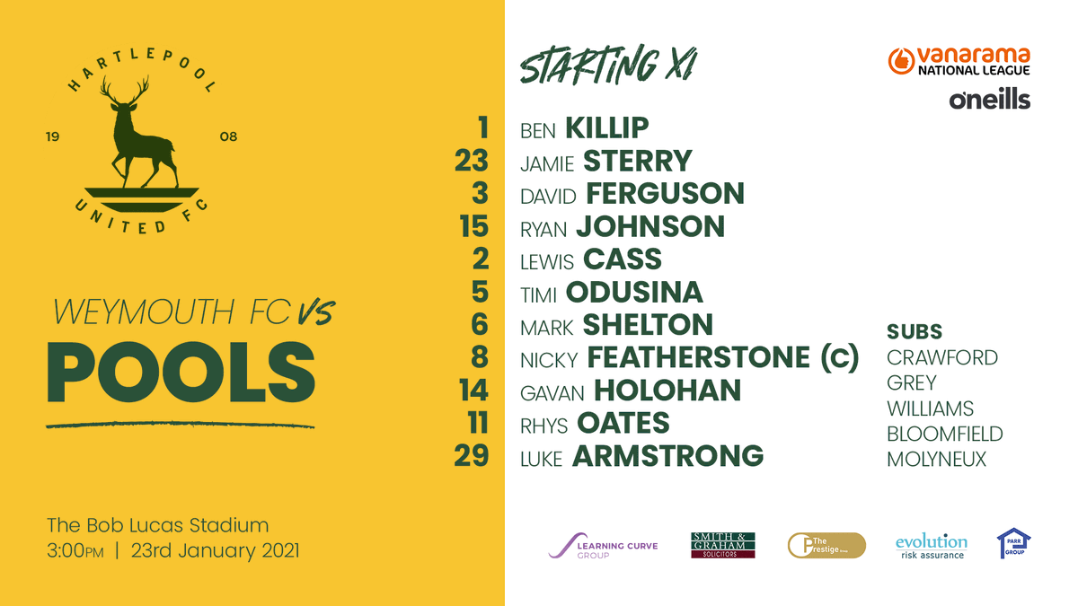 Official_HUFC's tweet photo. 👊Your Pools starting XI for this @TheVanaramaNL clash against @theterras 

⏰One hour till kick-off

#WEYvHAR https://t.co/htSBRcuAoq