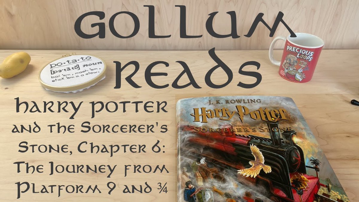 gollum_reads's tweet photo. GOLLUM READS, Harry Potter and the Sorcerer's Stone | Chapter 6: The Journey from Platform 9 and ¾
https://t.co/Y68moqeUlV

#lotr #gollum #GollumReads #TheHobbit #hobbit #Smeagol #LordOfTheRings #books #reading #MyPrecious #Booktube #HarryPotter #HP #PlatformNineAndThreeQuarters https://t.co/69Vd9DuKJB