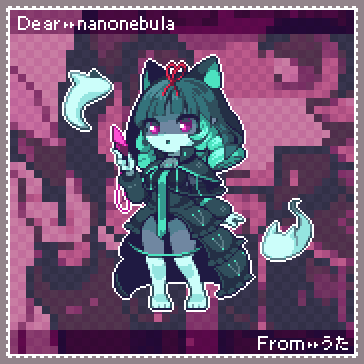 uta_vit999's tweet photo. Skebのお品。 #ドット絵 #pixelart https://t.co/LarKQ1x8Td