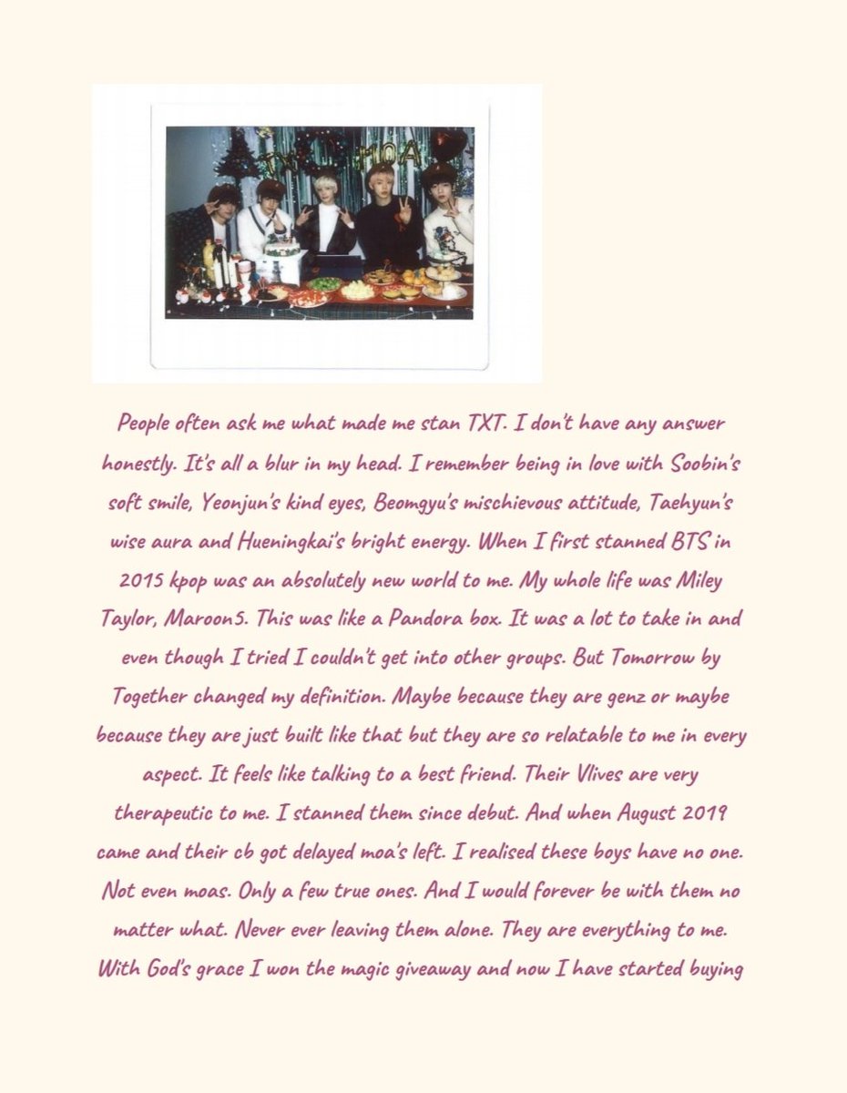 txtbengalmoas's tweet photo. Moments Of Alwaysness With TXT

Thank you so much for your entry @myfilter02

#MomentsOfAlwaysnessWithTXT
#2YearsWithTXT
#TXT #TOMORROW_X_TOGETHER https://t.co/Qd3NnsOyor