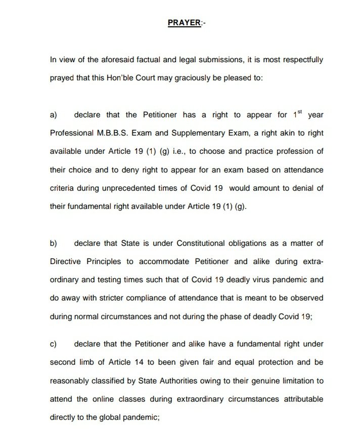 Vivekpandey21's tweet photo. * Supreme Court issues notice to #Aiims gorakhpur.
* Students less then 75% attendence are not allowed to sit in exam. Due to #COVID19 pandemic govt already gave relaxation on attendance criteria even after that Aiims gorakhpur didn't allowed students
#AIIMS  #JusticeForStudents https://t.co/maRBD3CuO8