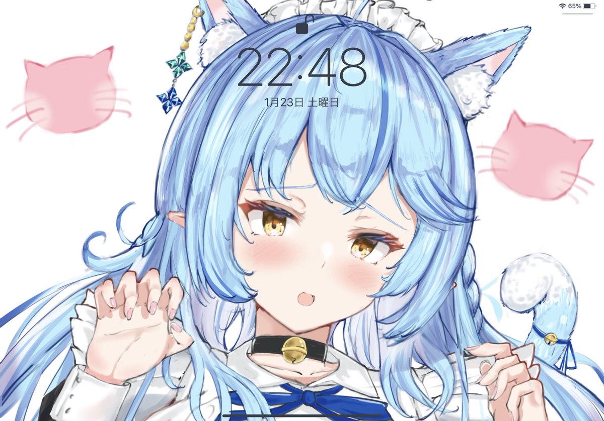 iPad開く時毎回かわええってなる 