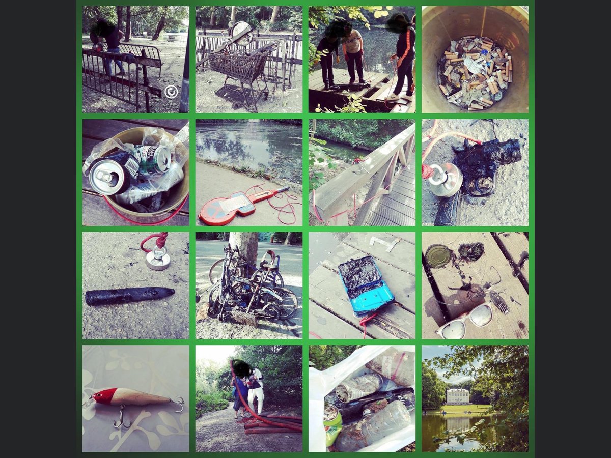 ClaireForet's tweet photo. @PETA_France Toute l’année je fais de la pêche à l’aimant pour nettoyer les étangs et du #cleanwalking pour que les parcs soient propres. Bien à vous. https://t.co/cIsfA3y2pA