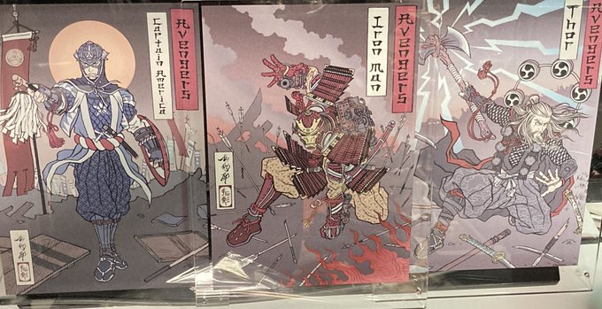 Takumiさんの令和浮世絵アクリルアート届いたー カッコいい 植杉 光 デップー作画の漫画 Takumiさんの令和浮世絵アクリルアート届いたー カッコいい 植杉 光 デップー作画の漫画