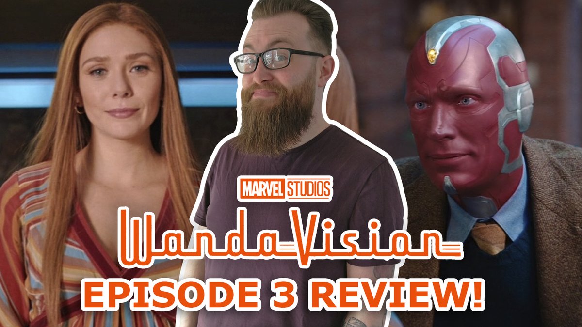 🚨WANDAVISION EP3!🚨
#HappySaturday! 
We're back with another instalment of #WandaVision &amp; this time it's in colour! 🤩 
More things begin to unravel so check out my review of Ep3!

👇👇👇
bit.ly/3iEkVGJ

#Marvel #MCU #MarvelStudios #DisneyPlus #rt #Review #BeardsEyeView