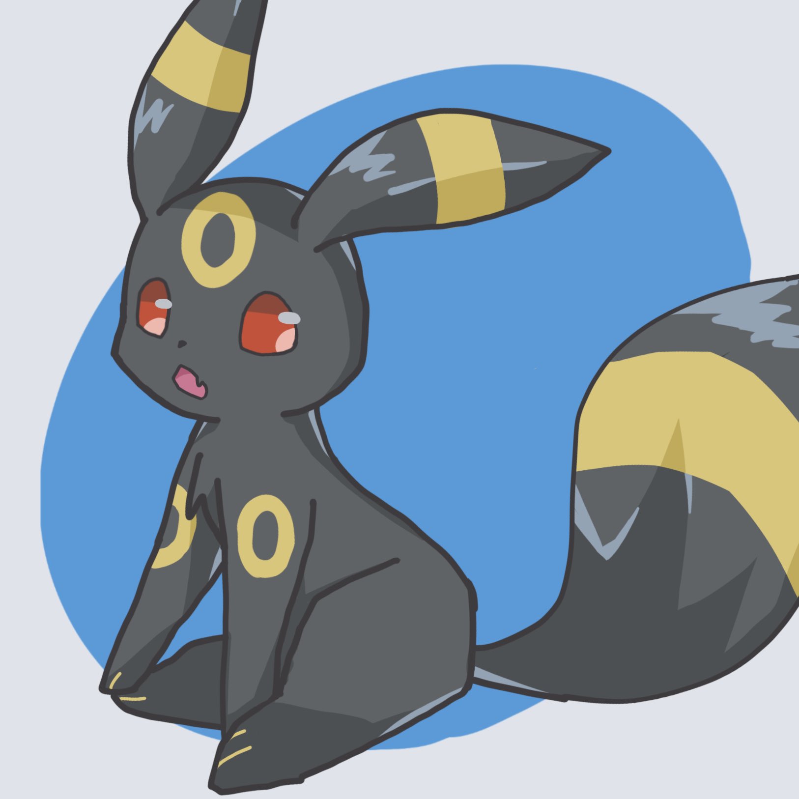 さねかず ブラッキーです ポケモン描き方分かんなくてむずいな T Co Rcqgcpbcjw Twitter