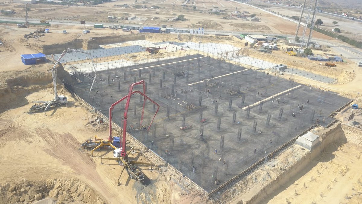 Work on SKMT Karachi basement proceeding at a good pace after a slowdown during the Covid crisis. This will inshaAllah be the biggest SKMT hospital and the most modern in Pakistan.