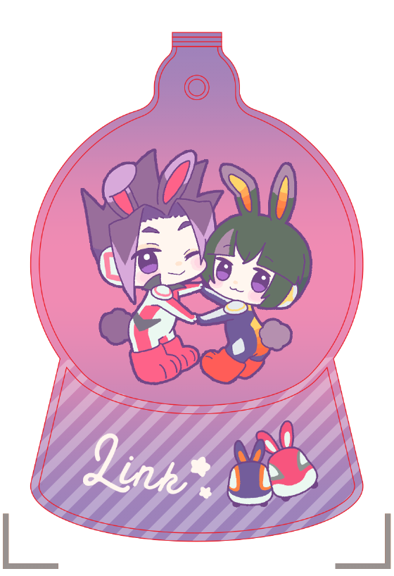 背景グラデ入れてたんだけど白ウチしなかった結果ほぼ目立たなかったのと キャラは淡 つなおじのイラスト