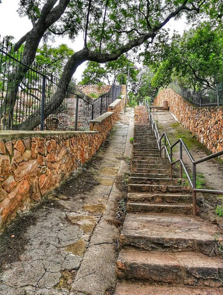 masheezzy's tweet photo. How my morning started.... These stairs are only for the brave.... #GettingMySexyBack π€ΈπΎββοΈππΎββοΈπ€ΈπΎββοΈππΎββοΈπ€ΈπΎββοΈ https://t.co/6UsvSKVEEQ