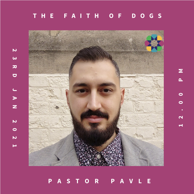 Happy Sabbath!
We look forward to YOU joining us!
Our speaker for today is Pastor Pavle with a message entitled 'The Faith Of Dogs'.
We start with the Learning Lab at 10:30am &amp; have sessions for our kids &amp; teens too!
DM us for the ZOOM details! :)