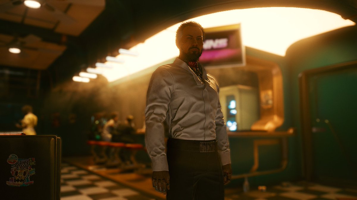 Portrait of a corporate ronin.
#Shutterpunk2077