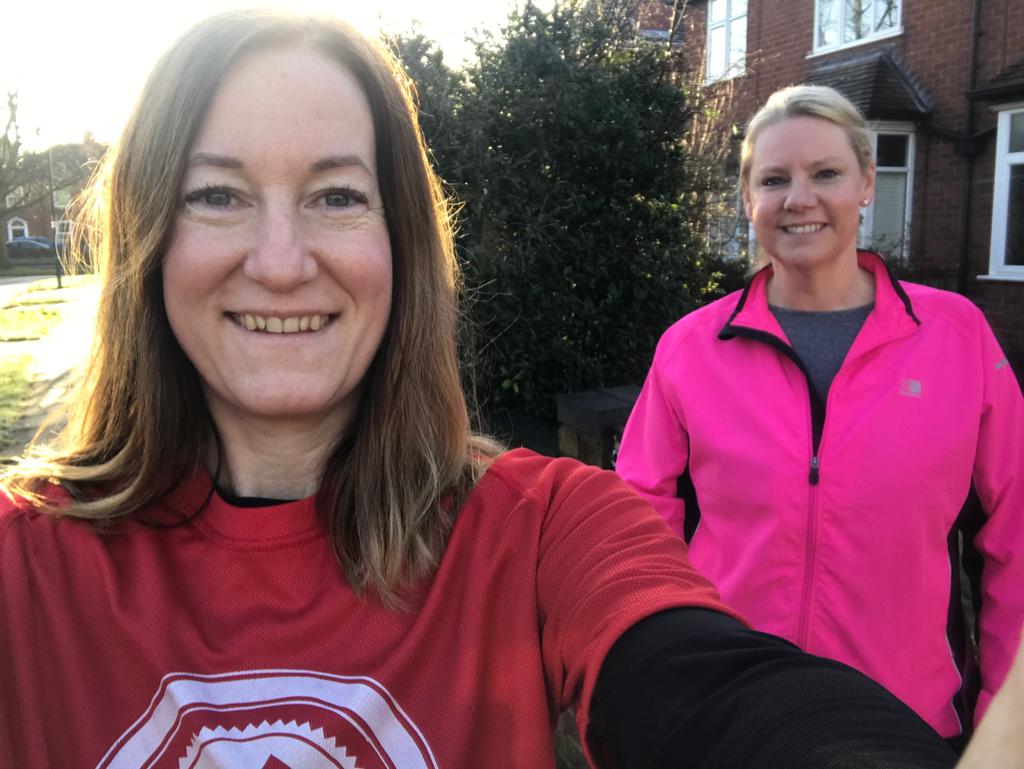 donnatrowsdale's tweet photo. Lovely morning run with @Corinne57167367
River is so high in #Shrewsbury
#setfortheday #running #mentalwellbeing https://t.co/GH2qd6TDdq