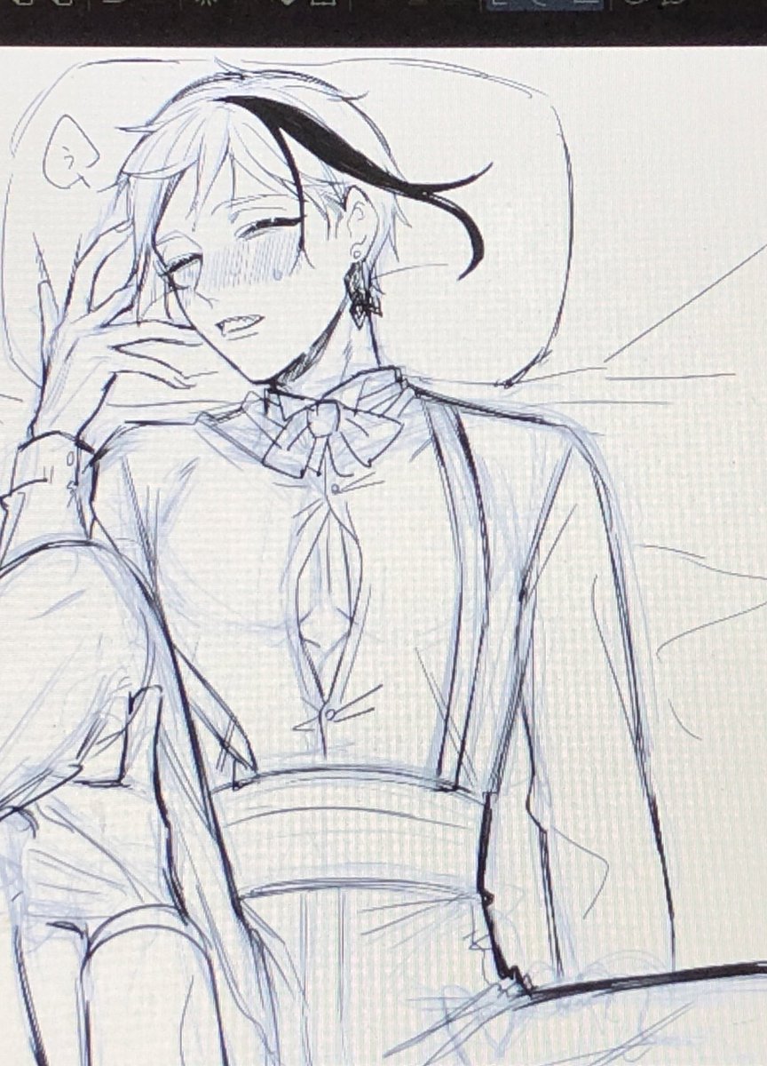エッチな顔を描くのが楽しい 