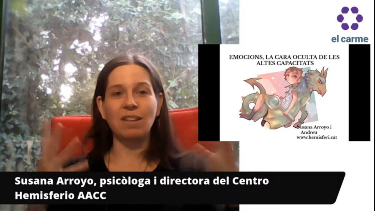 Susana Arroyo: els nens i nenes d’Altes Capacitats tenen punts forts que els permeten liderar situacions, però cal acompanyar-los ☝🏻 <a href="/HemisferiAACC/">Hemisferi AACC</a>