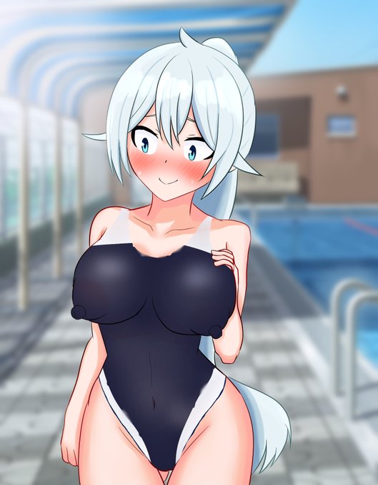 競泳水着を忘れたmhmh 