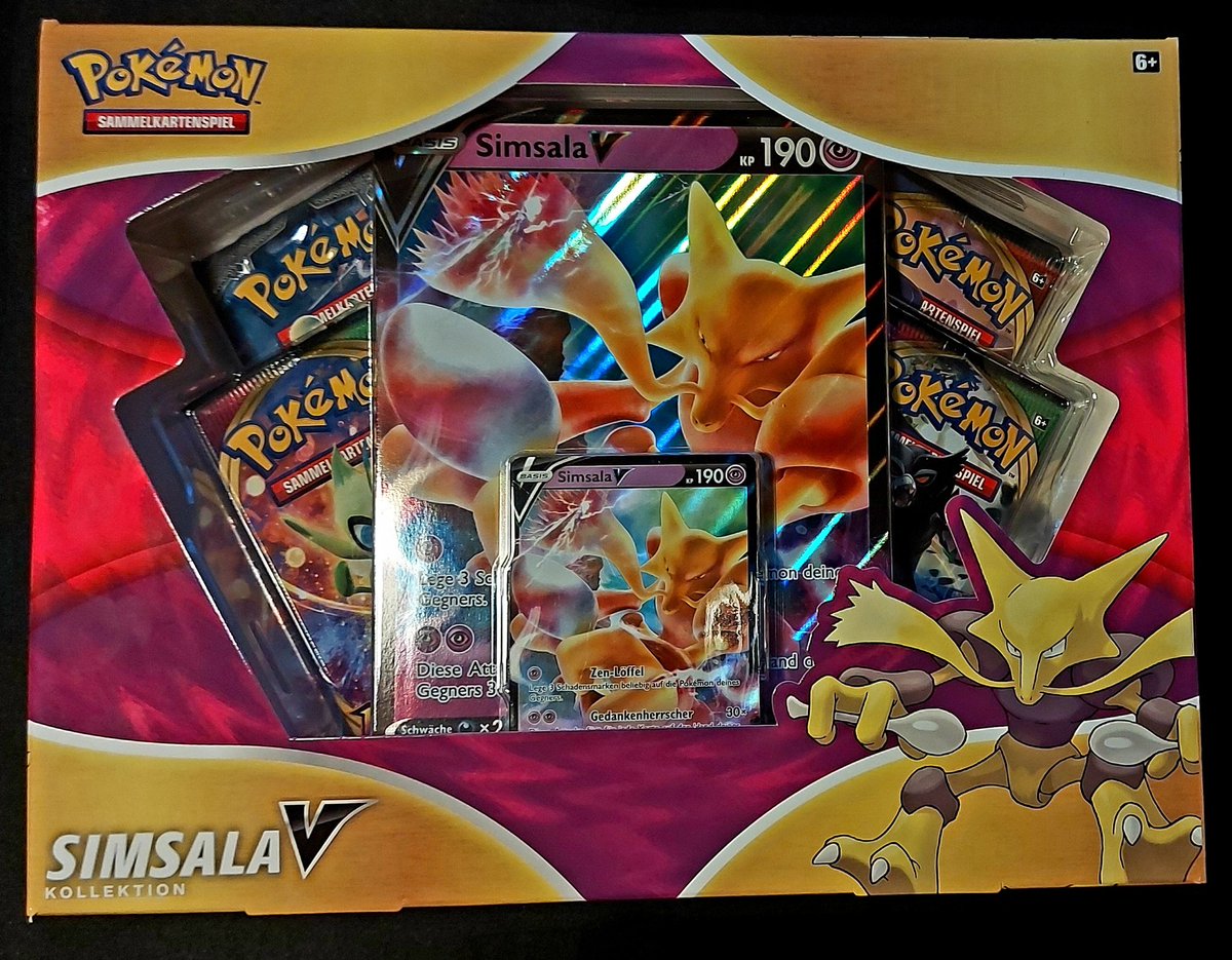 DivineCardsDE's tweet photo. Simsala V Kollektion ist die erste Kollektion des Jahres.
Habt ihr sie schon geöffnet?
Ich habe sie gestern geöffnet. Video folgt in Kürze!
#Pokemon #simsala #YouTube https://t.co/7TjeqrJDsc