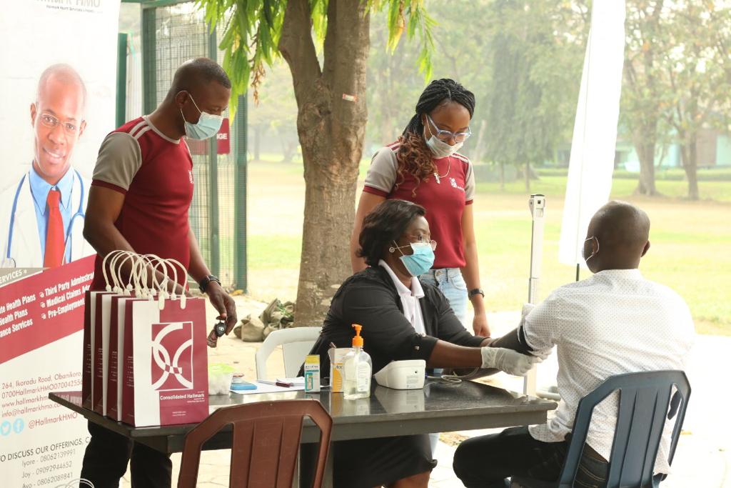 HallmarkHmo's tweet photo. Spending our Saturday at the Ikeja Golf Club as Hallmark HMO conducts health checks.

#insurance #healthinsurance #healthinvestment #health #hmo #insuranceagency #ikejagolfcourse #golf #golfcourse #ResolveToInsure #AnxietyAway #SafetyFirst https://t.co/9HDwhWvZK1