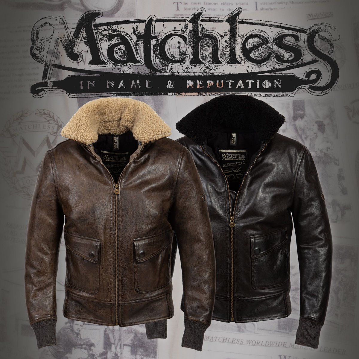 matchless fokker jacket