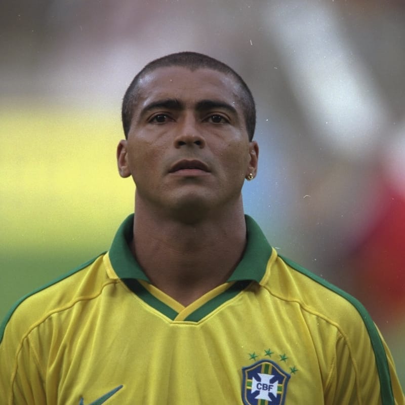 Romario :305 apps227 goals 13 trophies (1 WC) 10x Top Scorer 1x FIFA Best Player