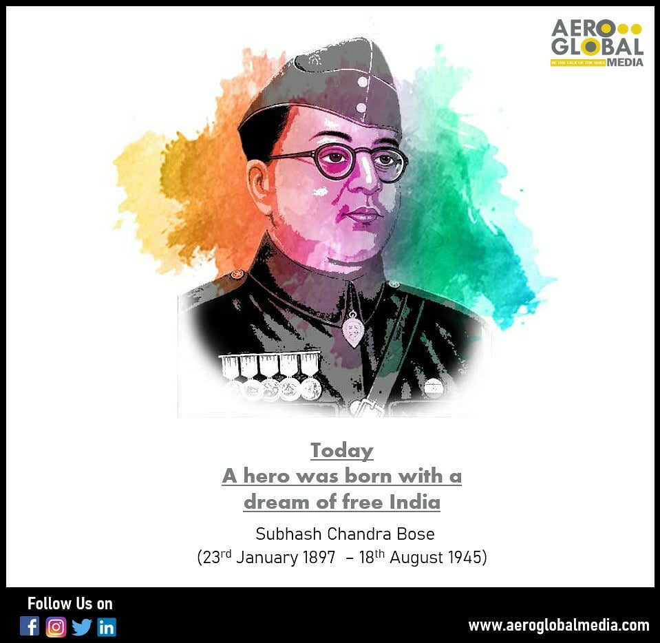 MediaAero's tweet photo. Wish you a very happy Deshprem Divas.
From 
Team Aero Global Media.

#subhashchandrabose #subhashchandrabosejayanti #agm #aeroglobalmedia #aerolife #advertisingcampaign #ads #marketing https://t.co/kBGp87WHi2