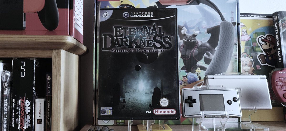 Day 3/100: Eternal Darkness ( #Gamecube, 2002)The most... 'Unique' GC game I own, played for the first time on a CRT last year and was genuinely spooky, the Sanity system has a few proper scares..It should be used by more current games!  #100Games100Days