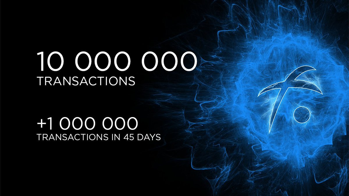 FUSIONProtocol's tweet image. Fusionites, guess what!

We just hit 10 million transactions on #FUSION! 🔥