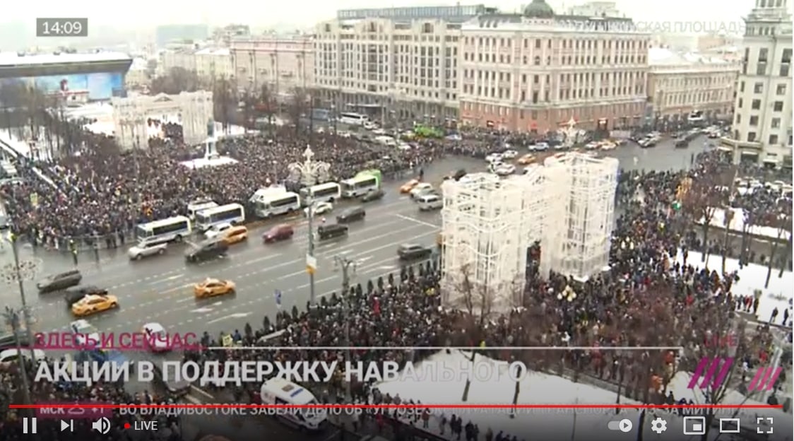 This is what Pushkin Square, Moscow, looks like from air.