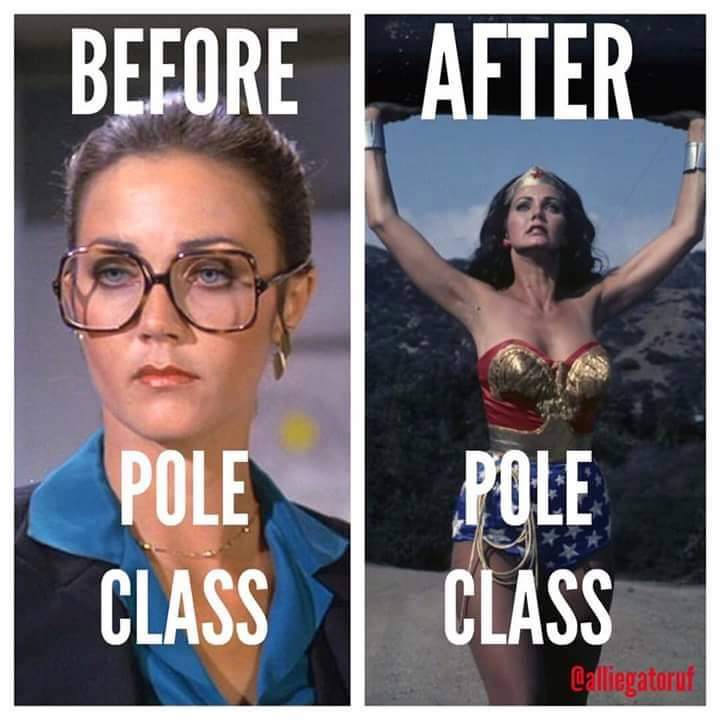 amcham51's tweet photo. How I feel everything.
#poledance #poleinstructor #poledancer https://t.co/K7UiBSFGZY