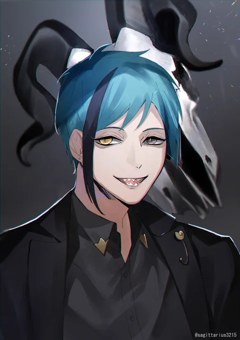 黒いの 顔だけ 