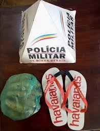 Brazil's police are very succesful in the War on Flip-Flops