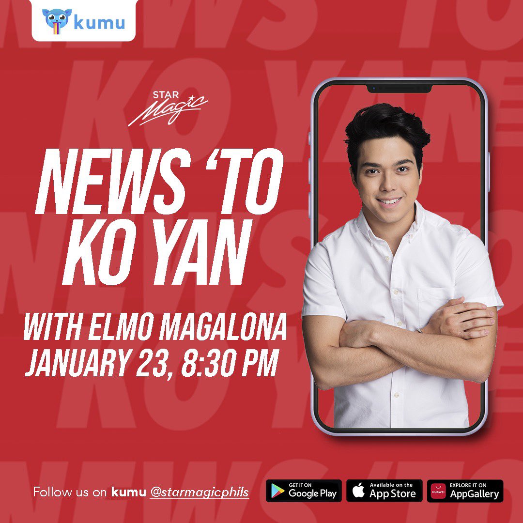 Tonight at 8:30PM on Star Magic Phils KUMU channel. ❤️<a href="/SuperElmo/">Su🅿️erElmo</a>