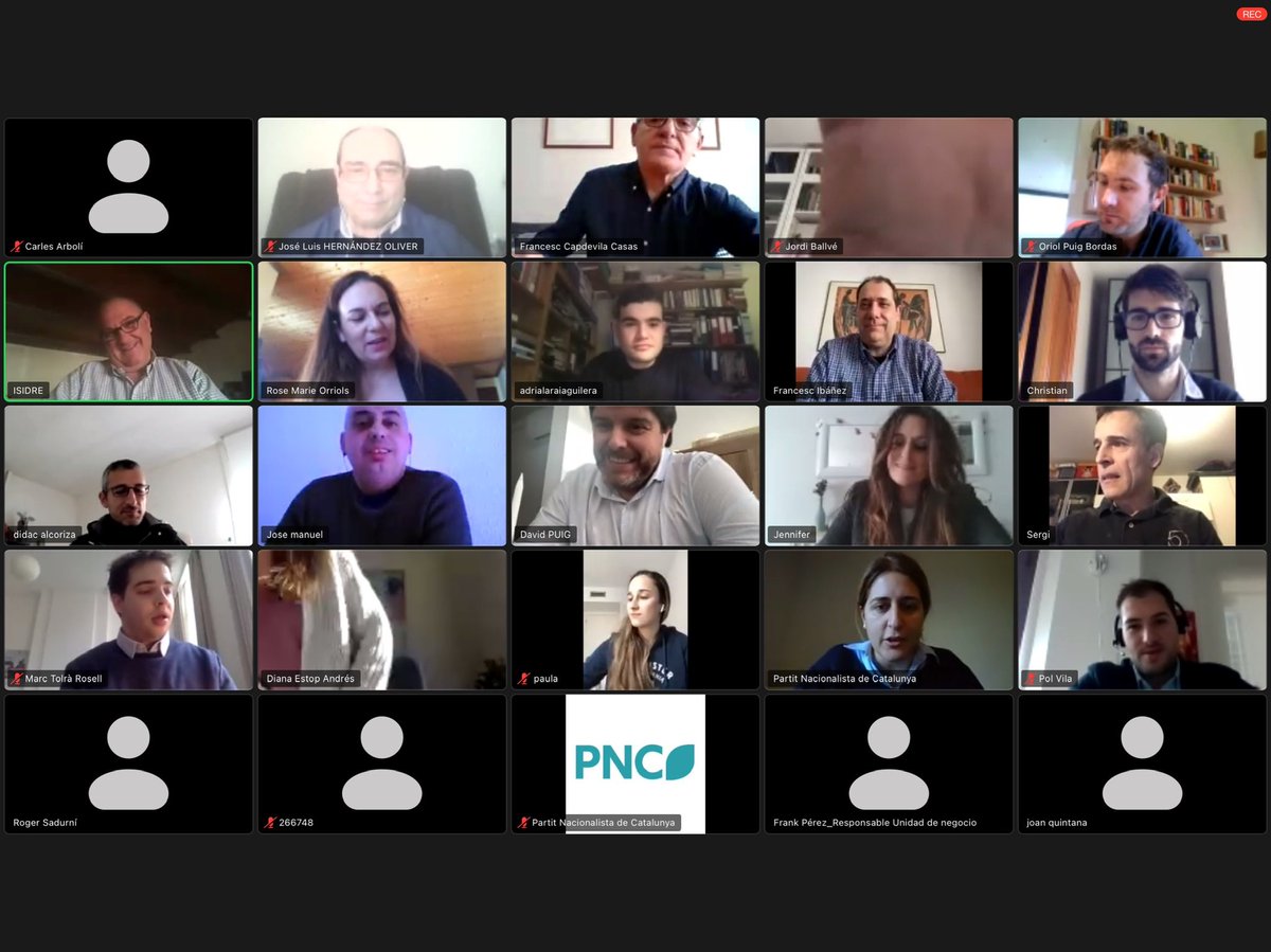 Moltes gràcies a les 95 persones que amb la seva implicació i compromís han fet el pas per formar part de la candidatura del <a href="/PNC_BCN/">PNC Barcelona</a>. Avui ens hem trobat virtualment per començar a canviar-ho tot i defensar el país, les institucions i, sobretot, a la gent <a href="/Som_PNC/">Partit Nacionalista de Catalunya</a> #SomElsTeus