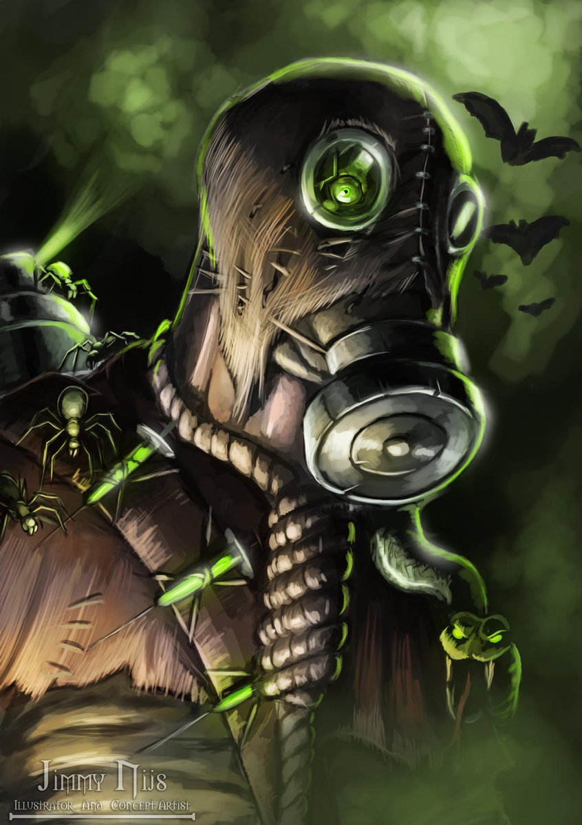 Il continuera son ascension en temps que professeur de psychologie, se spécialisant dans la peur évidemment et toute ses formes. Mais ses expériences étant considérées comme extrêmement dangereuses, il est viré et Crane exécutera par vengeance ses anciens employés.