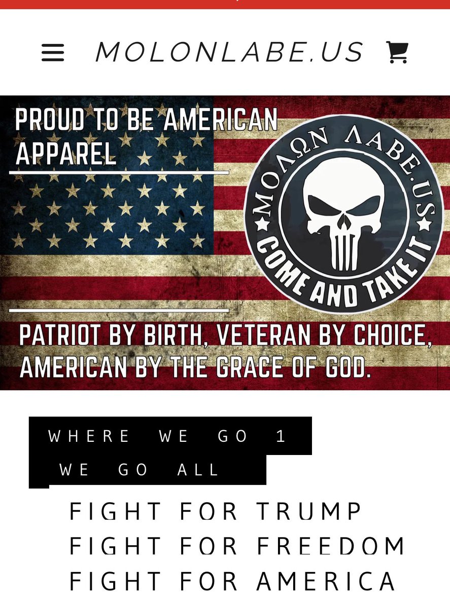  #Magnolia’s left armpatch (pic enhanced) has a spartan helmet & “Molon Labe” = 'come & take them' - what King Leonidas said when Xerxes demanded Spartans surrender their weapons.It’s also a pro-Trump military clothing shop that does tshirts. https://molonlabe.us/ 