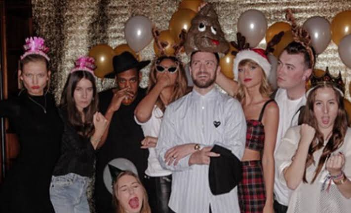 mirrorballperry's tweet image. Remember when Beyoncé and Jay Z attended Taylor Swift’s birthday party instead of Kanye and Kim’s wedding, still iconic.