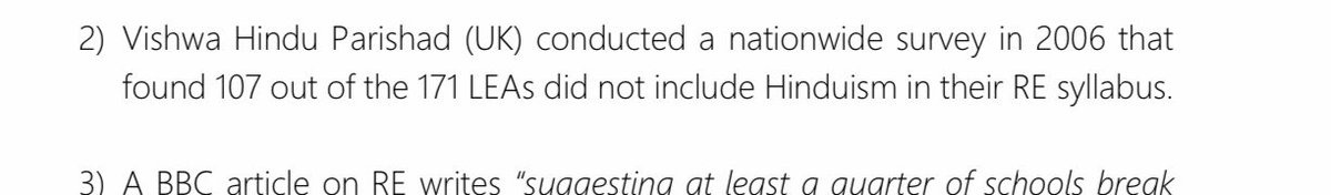 Surely it can’t be right that 107 of 171 agreed syllabuses don’t include Hinduism. I must be misinterpreting that.