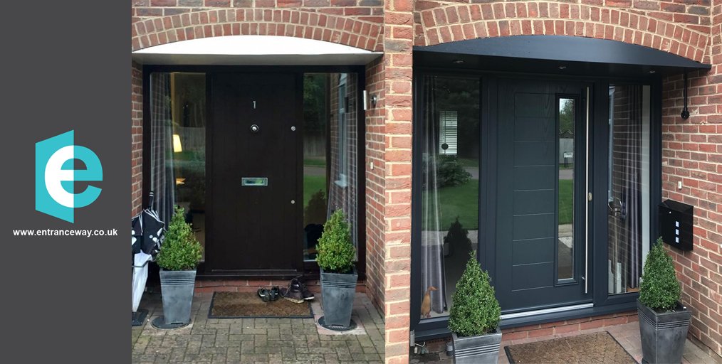 Entrance CDS (@entrancecds) on Twitter photo Revive your home π
The Apollo 1R shown here in Anthracite Grey with an 1800mm contemporary bar handle and matching sidelights.
A great installation by <a href="/NGRoofline/">NG Roofline Windows & Doors</a> replacing a traditional door with a more sleek modern look.
#MakeAnEntrance #HomeDesign #HomeImprovement Revive your home π
The Apollo 1R shown here in Anthracite Grey with an 1800mm contemporary bar handle and matching sidelights.
A great installation by <a href="/NGRoofline/">NG Roofline Windows & Doors</a> replacing a traditional door with a more sleek modern look.
#MakeAnEntrance #HomeDesign #HomeImprovement