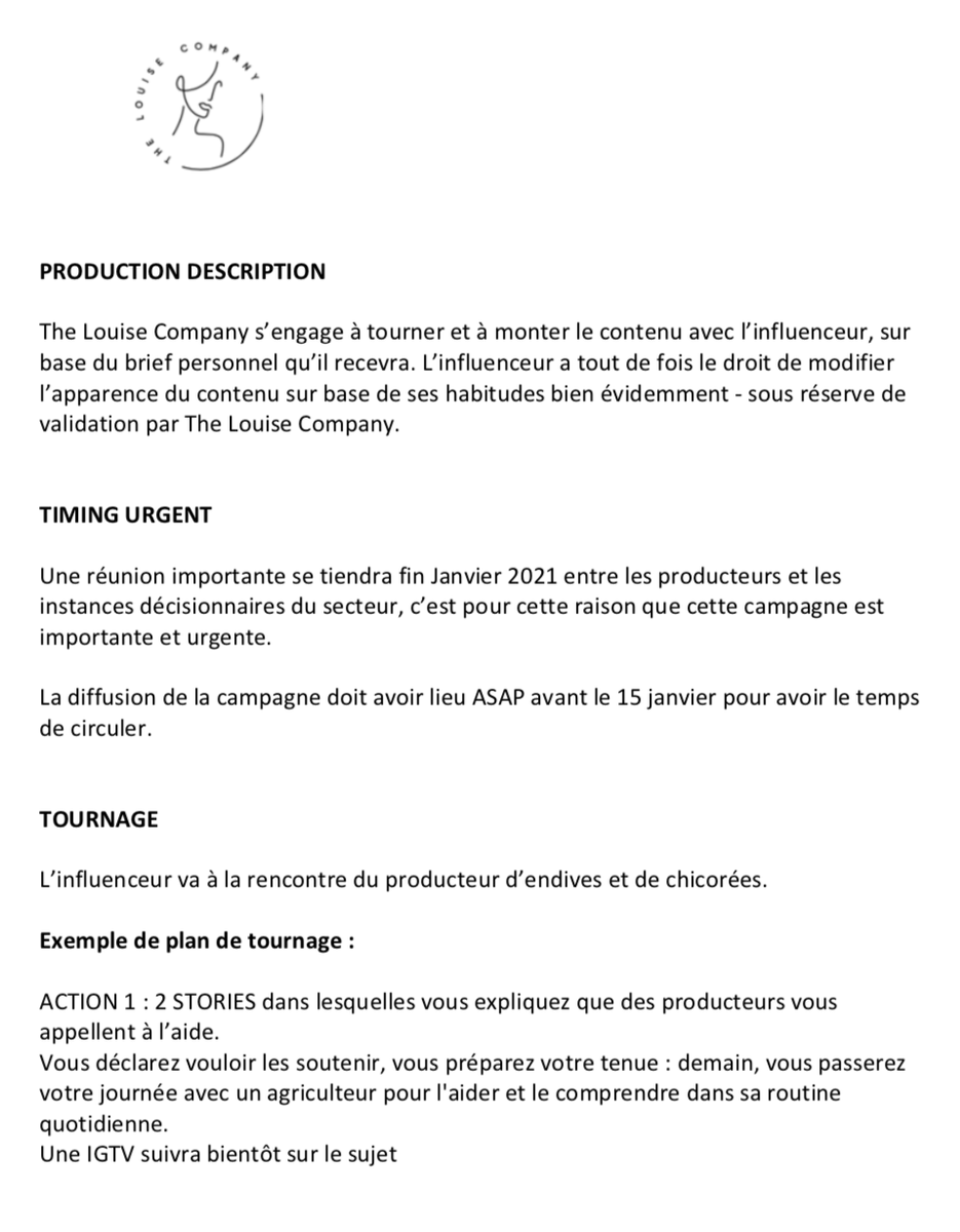 Journalist  @Hugo clement, managed to get hold of the brief made by the PR agency - nothing is genuine or spontaneous. Pure fiction. This is as much of a documentary as the Life of the Kardashians is. And it is directly connected to the policy-making emergency.12/15