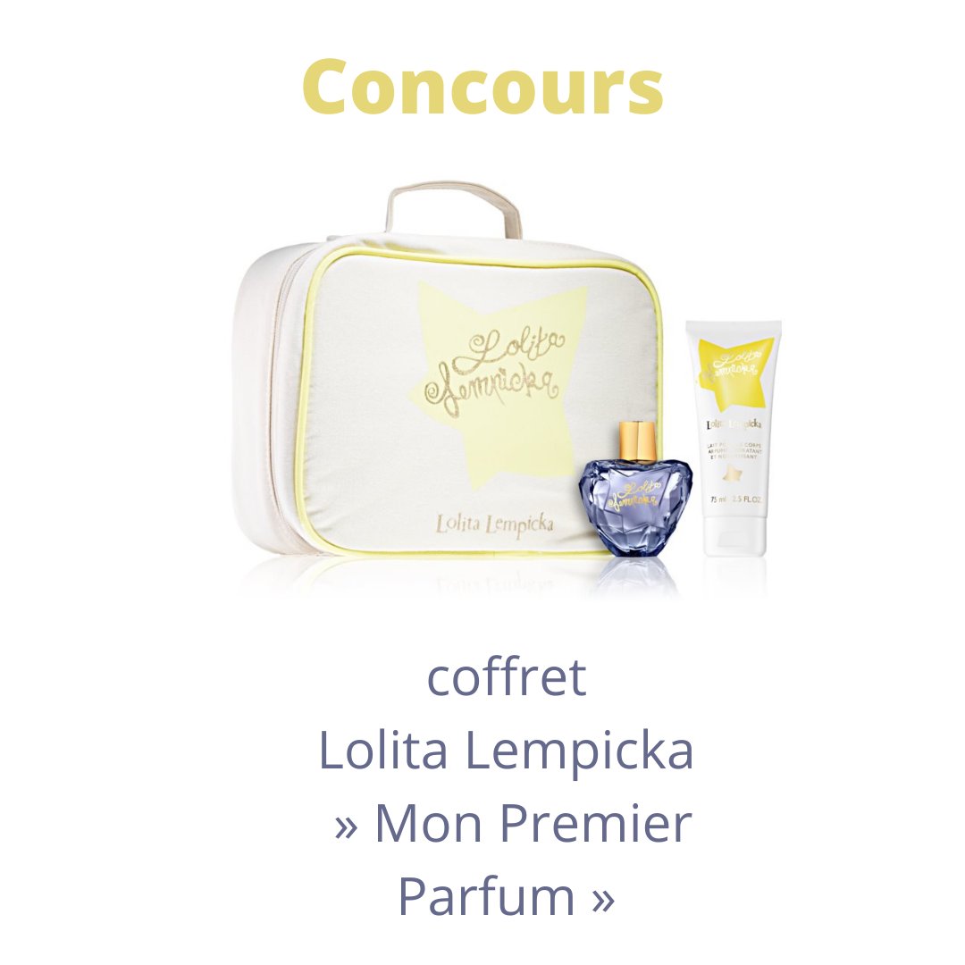 ThCityandBeauty's tweet photo. CONCOURS #dlp9février
Je vous propose de remporter ce sublime coffret Lolita Lempicka " Mon Premier Parfum " contenant une eau de parfum 50 ml + lait corporel 75 ml + trousse de toilette. (valeur 79 euros).https://t.co/M8cvMJdVud #concours #instaconcours #contest #instacontest https://t.co/qO91H3hklO