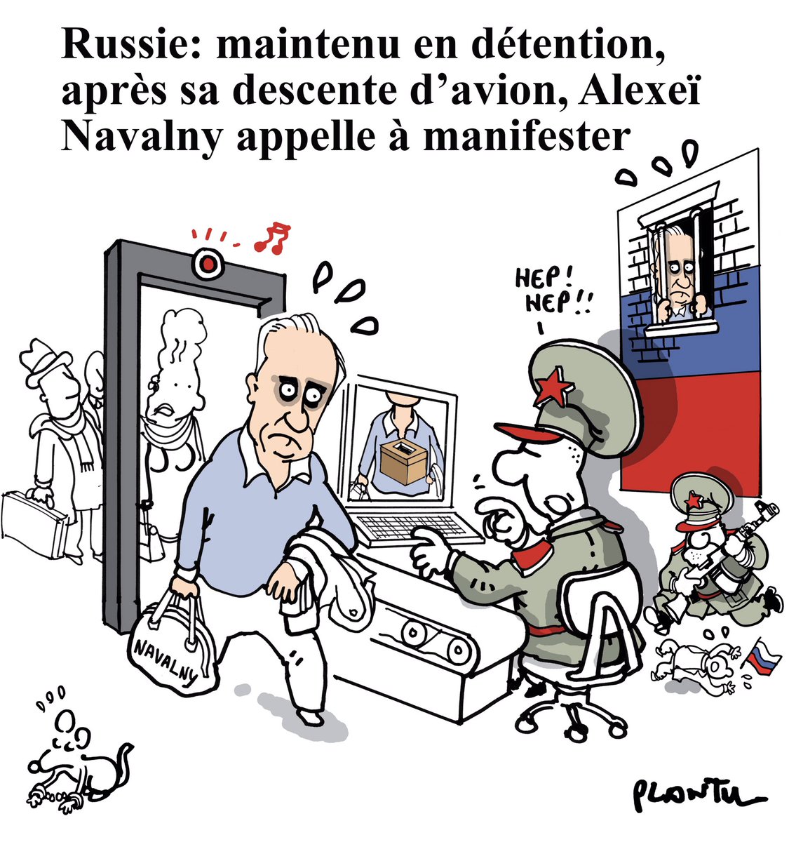 PLANTU Officiel on Twitter: "Manifestations en Russie… "