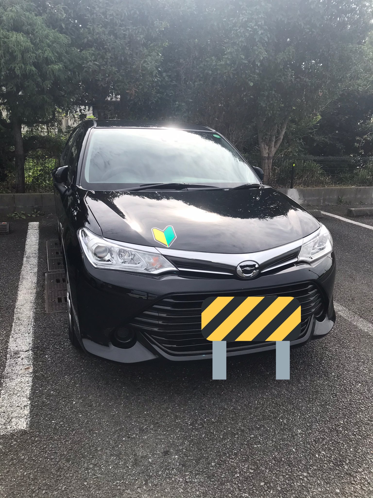 ホールインワン納豆 初投稿です 車乗り歴１年未満です 愛車 カローラ アクシオ ミッション 関東のどこかに住んでます 初心者マークまだついてます 今までのアカウントは鍵でしたが今初めて人と関わろうとしてます 笑 この子をいい感じにいじるのが夢です